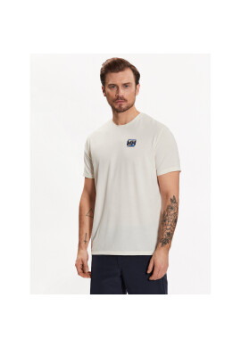 Helly Hansen Тишърт Skog 63082 Екрю Regular Fit - Pepit.bg