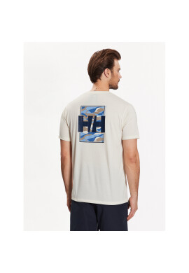 Helly Hansen Тишърт Skog 63082 Екрю Regular Fit - Pepit.bg