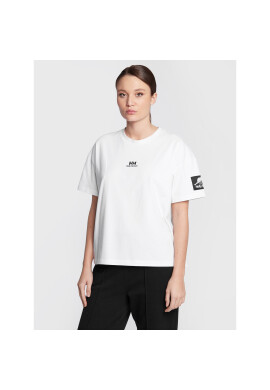 Helly Hansen Тишърт Yu Patch 53781 Бял Relaxed Fit - Pepit.bg