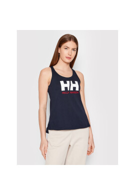 Helly Hansen топ Logo Singlet 33838 Тъмносин Regular Fit - Pepit.bg