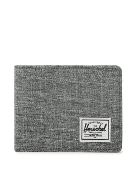 Herschel Малък мъжки портфейл Roy Wallet Сив - Pepit.bg