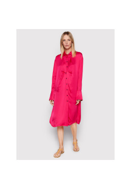Herskind Рокля тип риза Barba 4422370 Розов Oversize - Pepit.bg