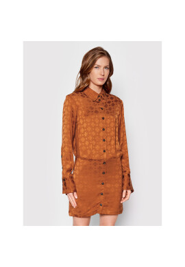 Herskind Рокля тип риза Bree 4426876 Кафяв Regular Fit - Pepit.bg