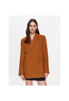Herskind Сако Lilith 4755840 Кафяв Regular Fit - Pepit.bg
