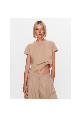 Herskind Тишърт Irwin 4808530 Бежов Regular Fit - Pepit.bg