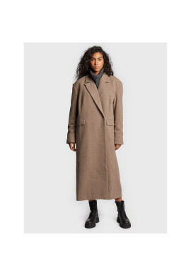 Herskind Вълнено палто Wanda 4575816 Бежов Oversize - Pepit.bg