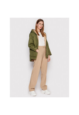 Hetregó Пухено яке Denise 8M220 Зелен Regular Fit - Pepit.bg
