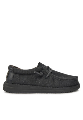Hey Dude Обувки Wally Youth Basic 40041-001 Черен - Pepit.bg