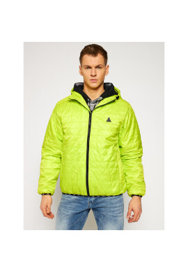 HUF Пухено яке Polygon JK00244 Зелен Regular Fit - Pepit.bg