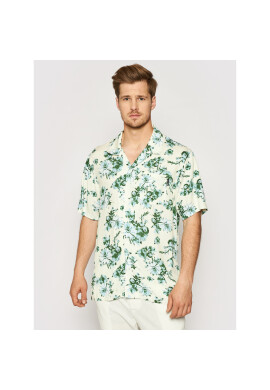 HUF Риза Dazy BU00096 Бежов Regular Fit - Pepit.bg