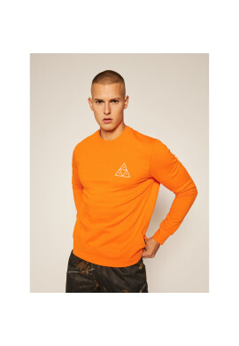 HUF Суитшърт Essentials PF00101 Оранжев Regular Fit - Pepit.bg