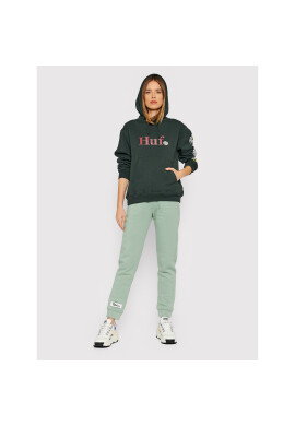 HUF Суитшърт In Bloom WPF0007 Зелен Relaxed Fit - Pepit.bg