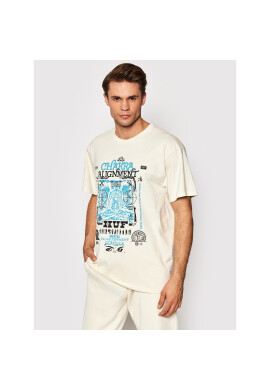 HUF Тишърт Chakra Alignment TS01501 Бежов Regular Fit - Pepit.bg