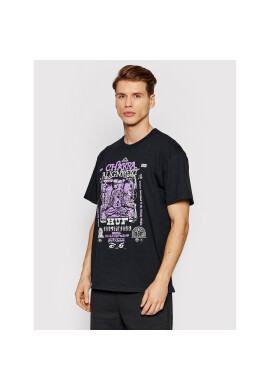 HUF Тишърт Chakra Alignment TS01501 Черен Regular Fit - Pepit.bg