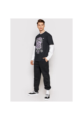HUF Тишърт Chakra Alignment TS01501 Черен Regular Fit - Pepit.bg