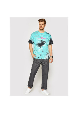 HUF Тишърт Chemistry TS01379 Син Regular Fit - Pepit.bg