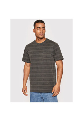 HUF Тишърт Cooper Stripe KN00342 Сив Regular Fit - Pepit.bg