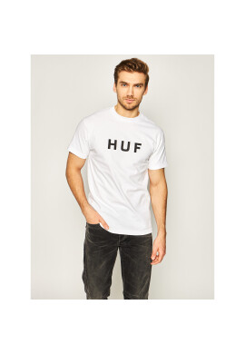 HUF Тишърт Essentials Og Logo TS00508 Бял Regular Fit - Pepit.bg