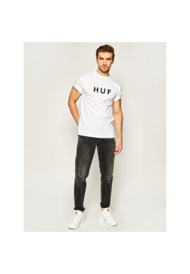 HUF Тишърт Essentials Og Logo TS00508 Бял Regular Fit - Pepit.bg