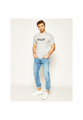 HUF Тишърт Essentials Og Logo TS00508 Сив Regular Fit - Pepit.bg