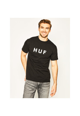 HUF Тишърт Essentials OG Logo TS00508 Тъмносин Regular Fit - Pepit.bg