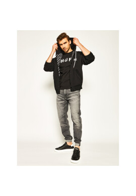HUF Тишърт Essentials OG Logo TS00508 Тъмносин Regular Fit - Pepit.bg