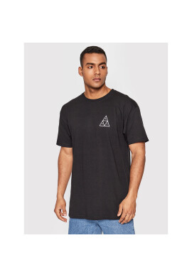 HUF Тишърт Essentials Triple Triangle TS01751 Черен Regular Fit - Pepit.bg