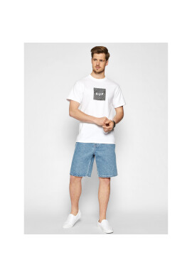 HUF Тишърт Feels TS01328 Бял Regular Fit - Pepit.bg