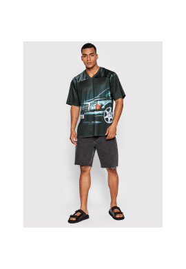 HUF Тишърт H-Class KN00344 Черен Regular Fit - Pepit.bg