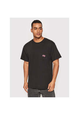 HUF Тишърт HAZE Script Pocket TS01631 Черен Regular Fit - Pepit.bg