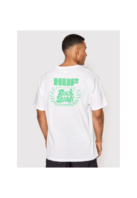 HUF Тишърт High Note TS01654 Бял Regular Fit - Pepit.bg