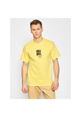 HUF Тишърт KILL BILL Versus TS01538 Жълт Regular Fit - Pepit.bg