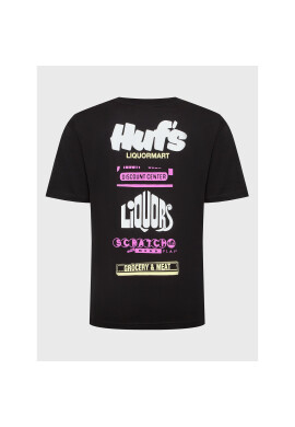 HUF Тишърт Liquormart TS01946 Черен Regular Fit - Pepit.bg