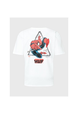 HUF Тишърт MARVEL Triangle TS02055 Бял Regular Fit - Pepit.bg