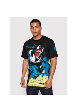 HUF Тишърт MARVEL Venom TS01891 Черен Regular Fit - Pepit.bg