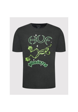 HUF Тишърт PLEASURES Cane Washed TS01806 Сив Regular Fit - Pepit.bg