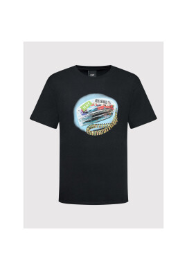 HUF Тишърт PLEASURES Party Line TS01801 Черен Regular Fit - Pepit.bg