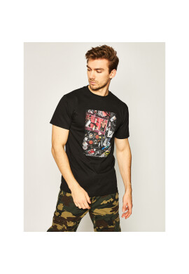 HUF Тишърт Purveyers TS01014 Черен Regular Fit - Pepit.bg