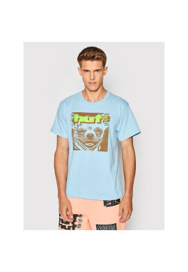 HUF Тишърт Que Como TS01828 Син Regular Fit - Pepit.bg