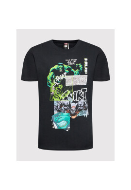HUF Тишърт Smash Up TS01896 Черен Regular Fit - Pepit.bg