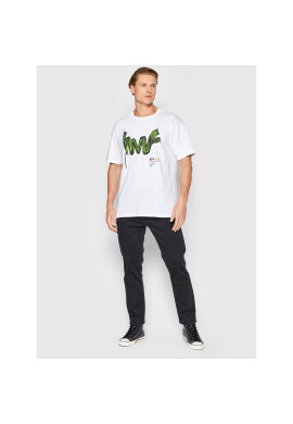 HUF Тишърт Stroke Of Genius TS01653 Бял Regular Fit - Pepit.bg
