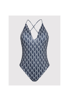 Hugo Бански костюм Monogram 50470218 Тъмносин - Pepit.bg