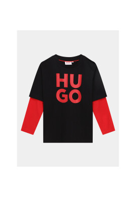 Hugo Блуза G25136 D Черен Regular Fit - Pepit.bg
