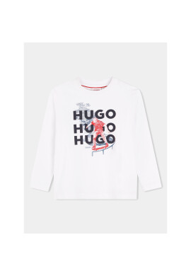 Hugo Блуза G25138 D Бял Regular Fit - Pepit.bg