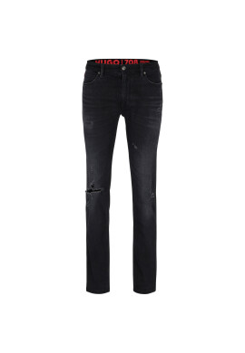 Hugo Дънки 50483901 Сив Slim Fit - Pepit.bg