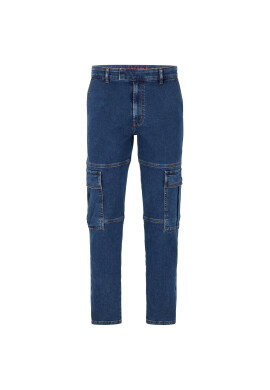 Hugo Дънки 50484349 Син Tapered Fit - Pepit.bg
