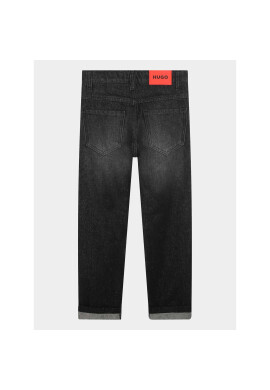 Hugo Дънки G24142 S Черен Regular Fit - Pepit.bg