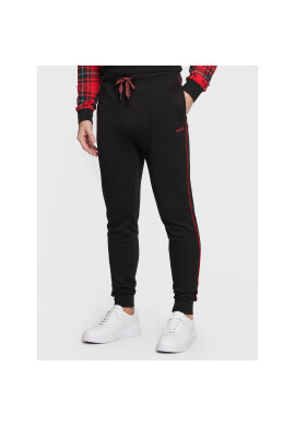 Hugo Долнище анцуг Checked 50480244 Черен Regular Fit - Pepit.bg