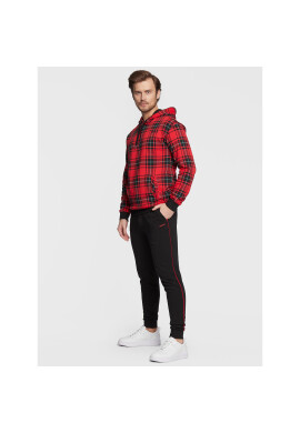 Hugo Долнище анцуг Checked 50480244 Черен Regular Fit - Pepit.bg