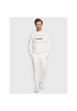 Hugo Долнище анцуг Dyssop 50481335 Бял Regular Fit - Pepit.bg